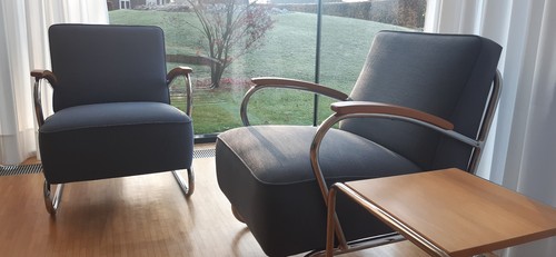 Stahlrohrsessel 40er jahre - stahlrohrsessel,,